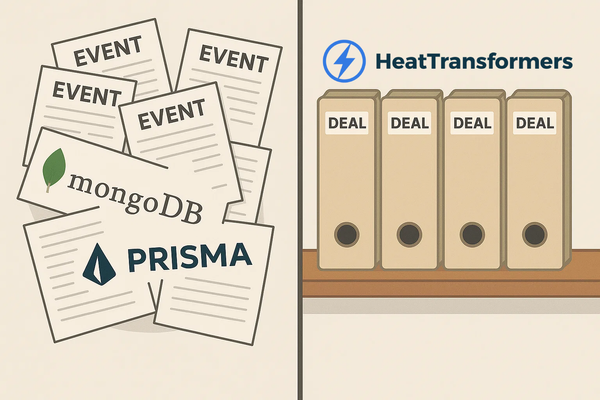 The Real Deal: Optimizing Event-Sourcing with MongoDB and Prisma